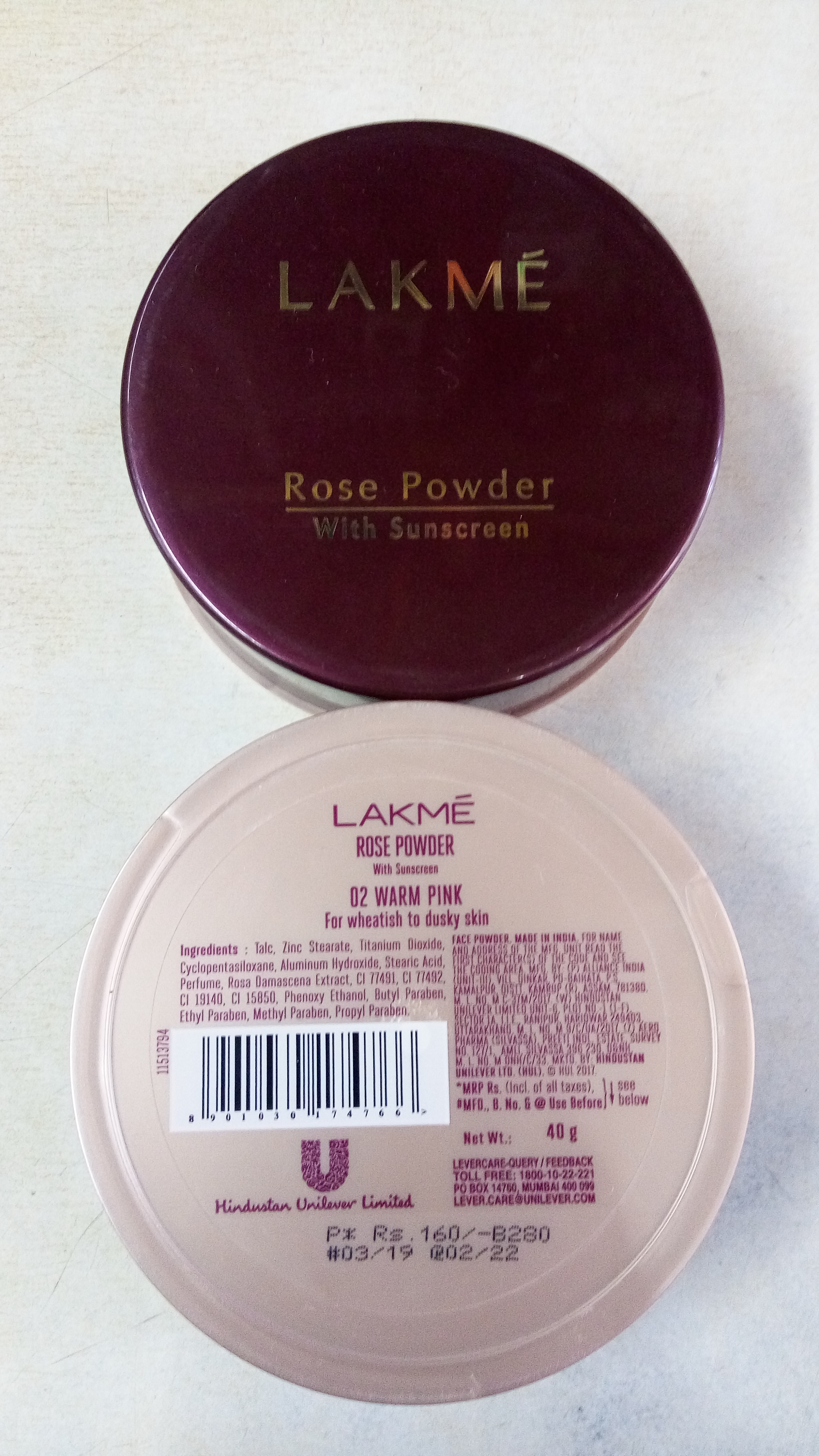 Buy LAKME rose powder warm pink Online in Belgaum