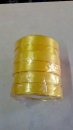 Yellow satin ribbon 1/2 inch