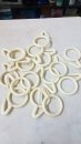 Plastic Curtain hooks (one dozen)