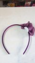 Hair bend purple fancy