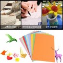 A4 size craft paper 10 different colour(20pec)